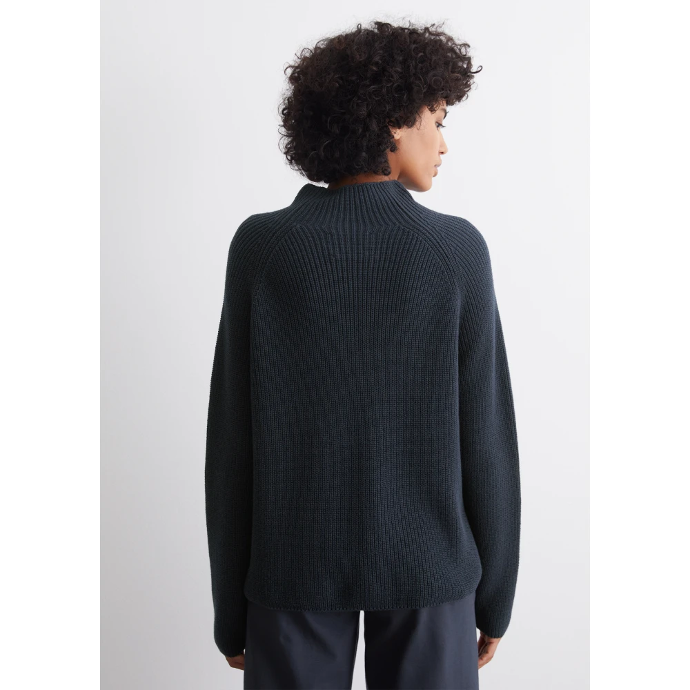 Marc O'Polo Gebreide trui regular fit Blue Dames