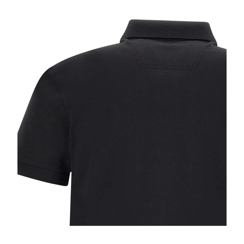 Hugo Boss Heren Zwart Poloshirt met Reflecterende Details Black Heren