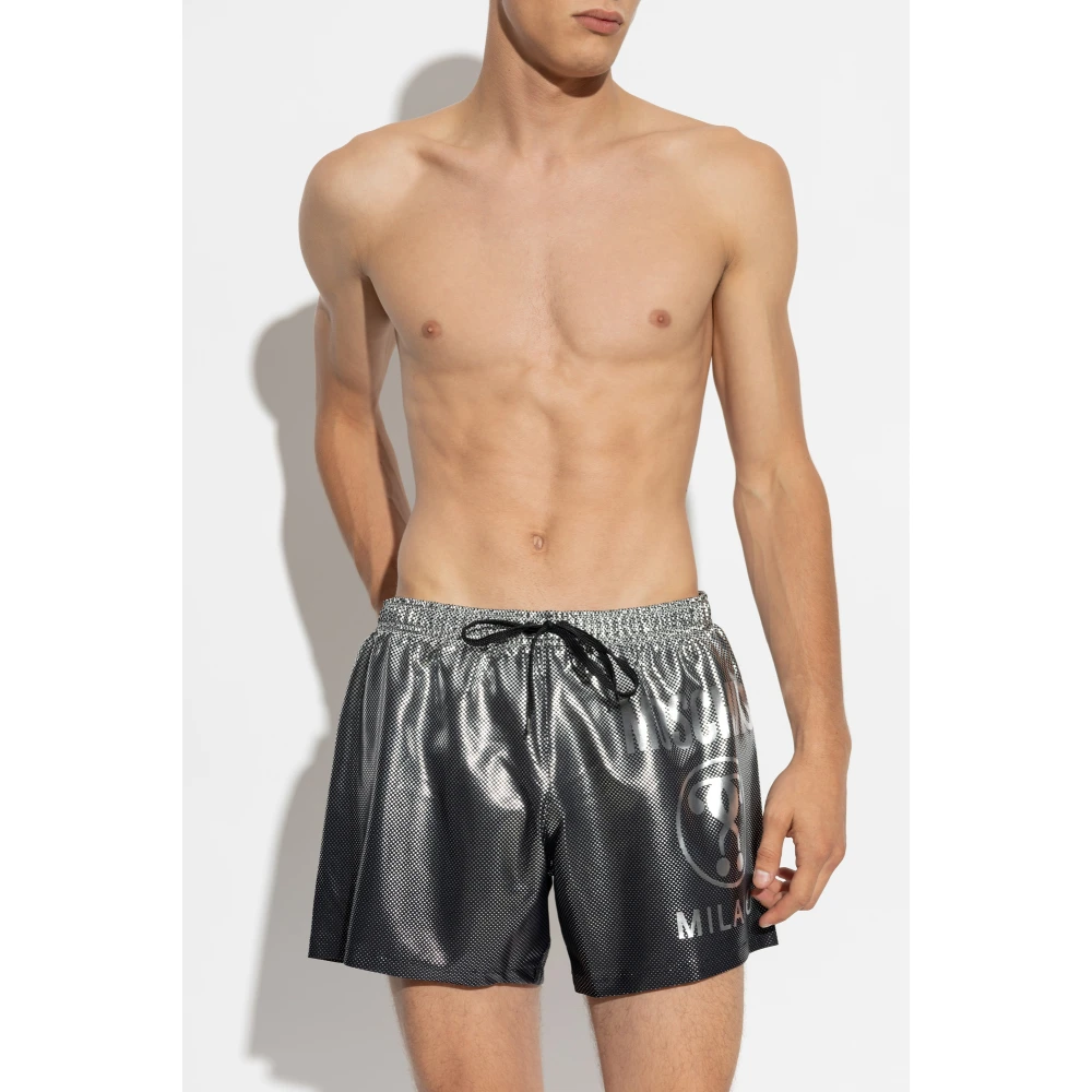 Moschino Zwembroek Gray Heren