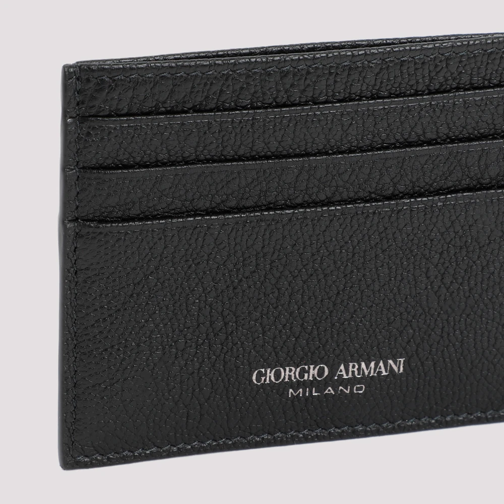 Giorgio Armani Jade Kaarthouder Gray Heren
