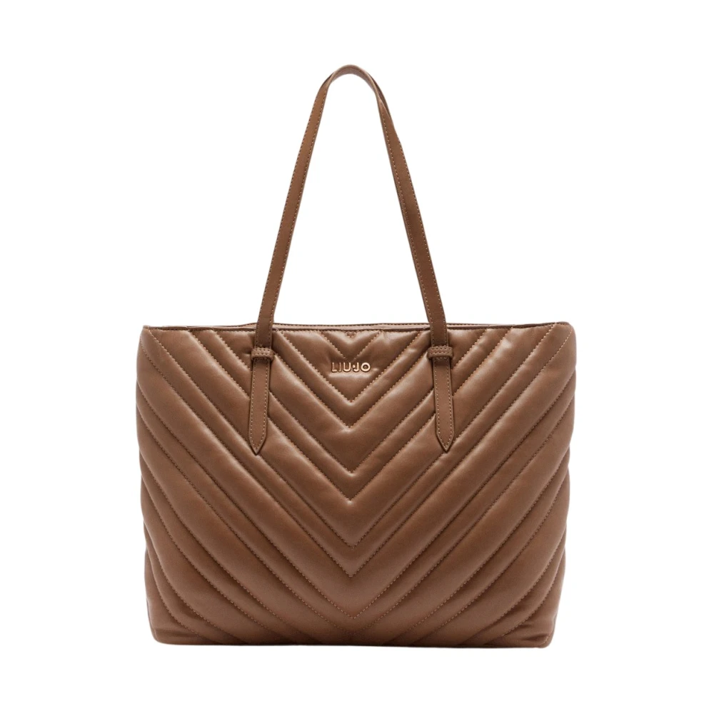 Liu Jo Women's Brown Shopping Bag Grande Matelassé