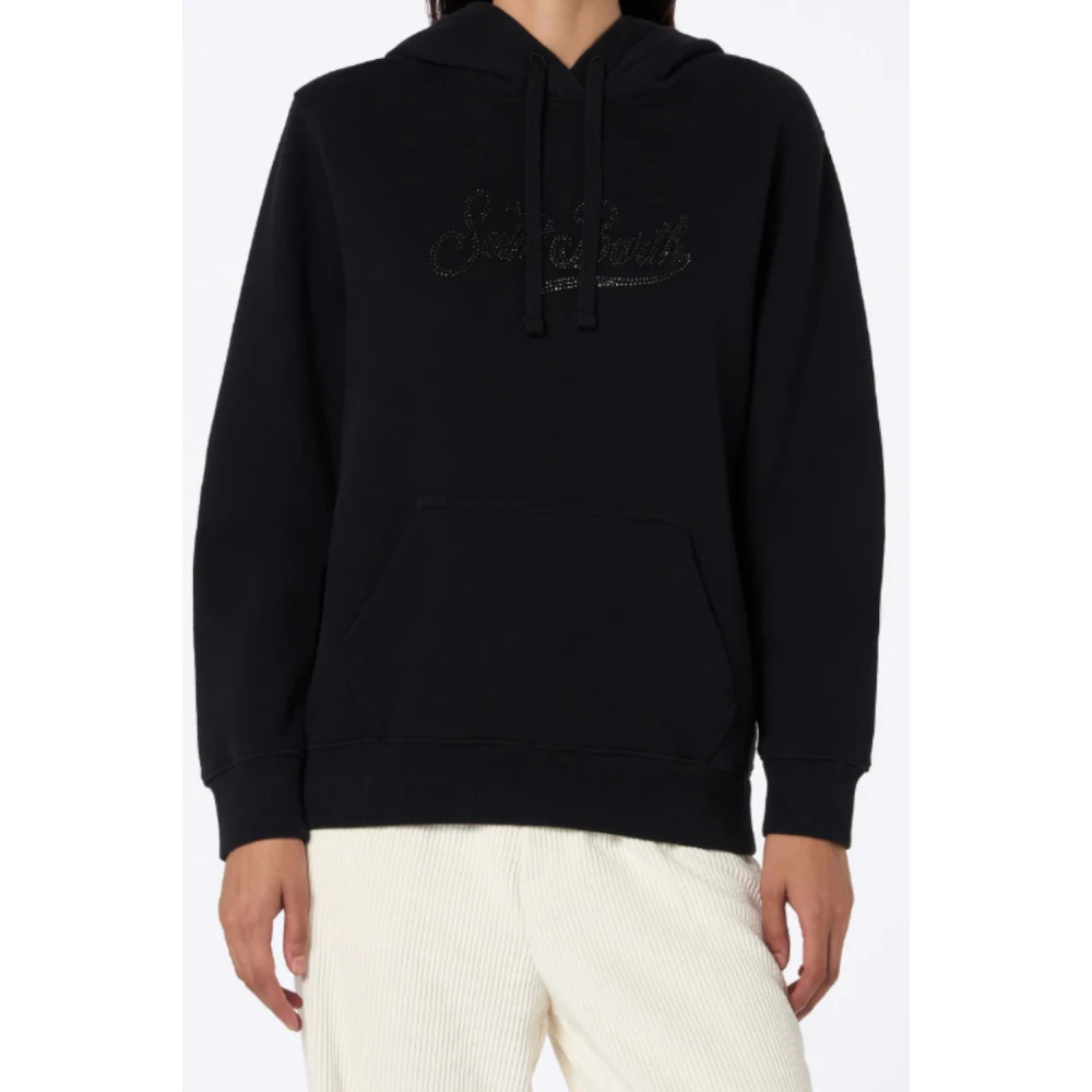 MC2 Saint Barth Virginia Sweatshirt Casual Stijl Vrouwen Black Dames