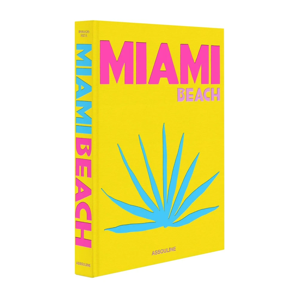 Assouline Miami Beach Chic Stadsgids Boek Yellow Unisex