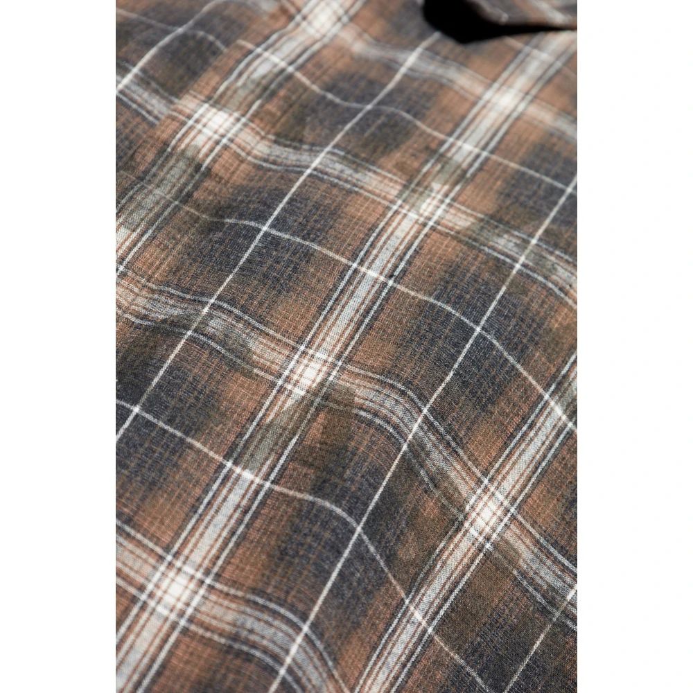 Dsquared2 Geruite overhemd Brown Heren