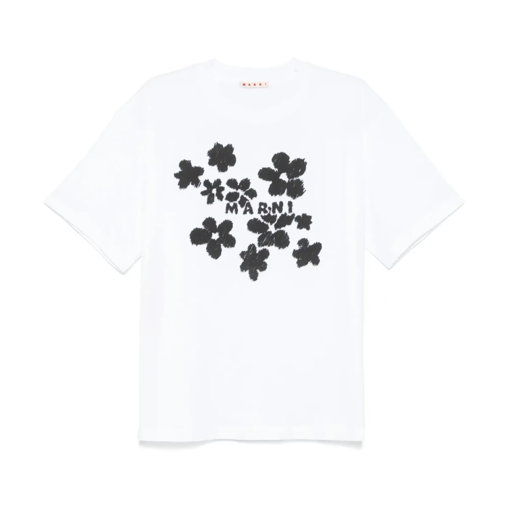 Marni - Tops > T-Shirts - White - Marni - Modalova