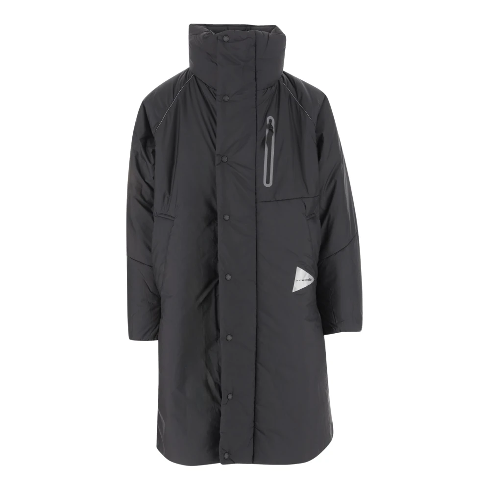 And Wander Zwarte Buitenjassen Black Heren