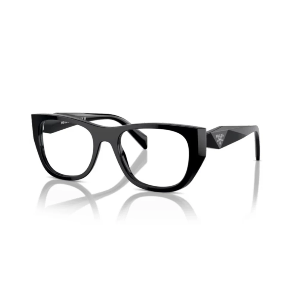 Prada Stijlvolle Vista Zonnebril Black Unisex