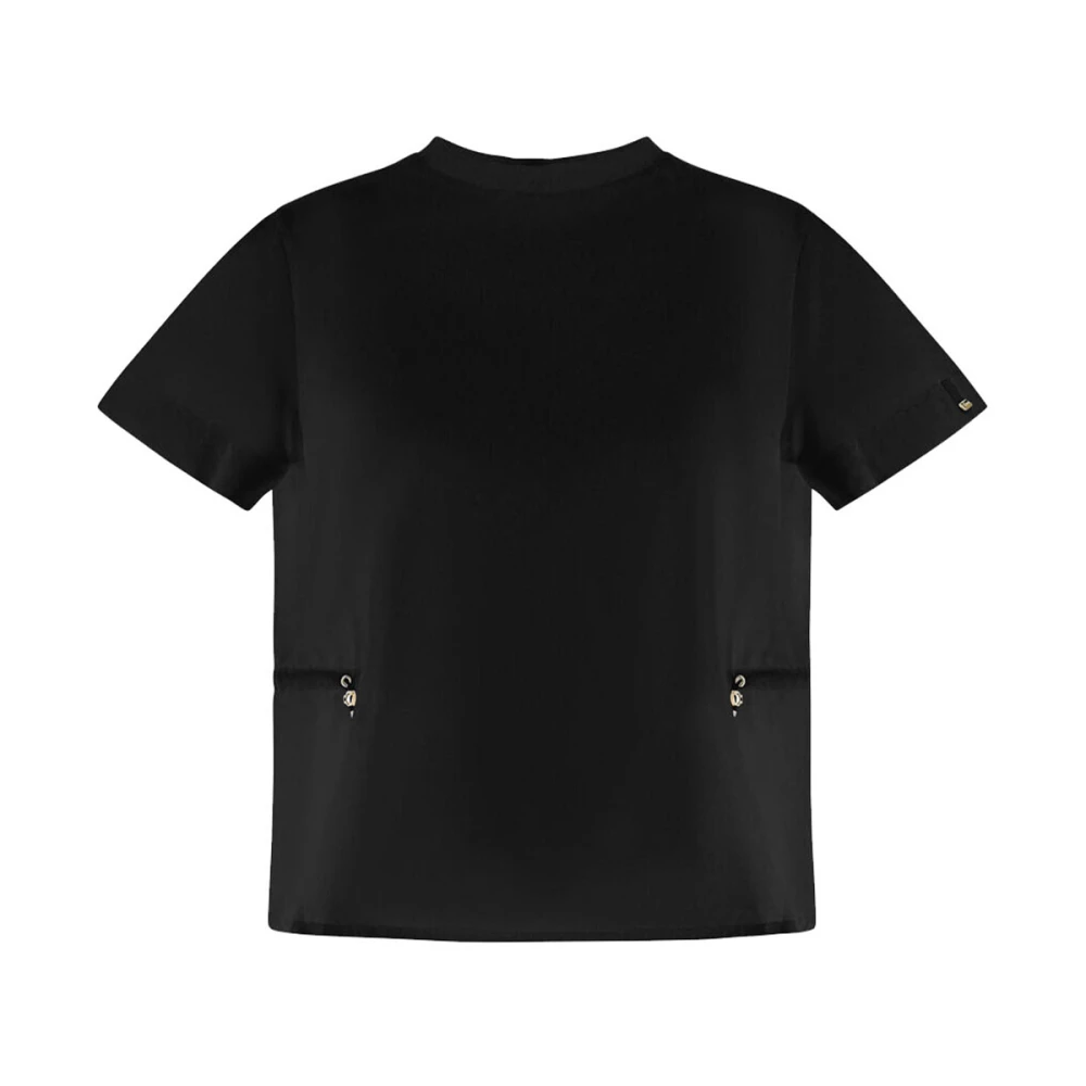 Herno Zwart T-Shirt Black Dames