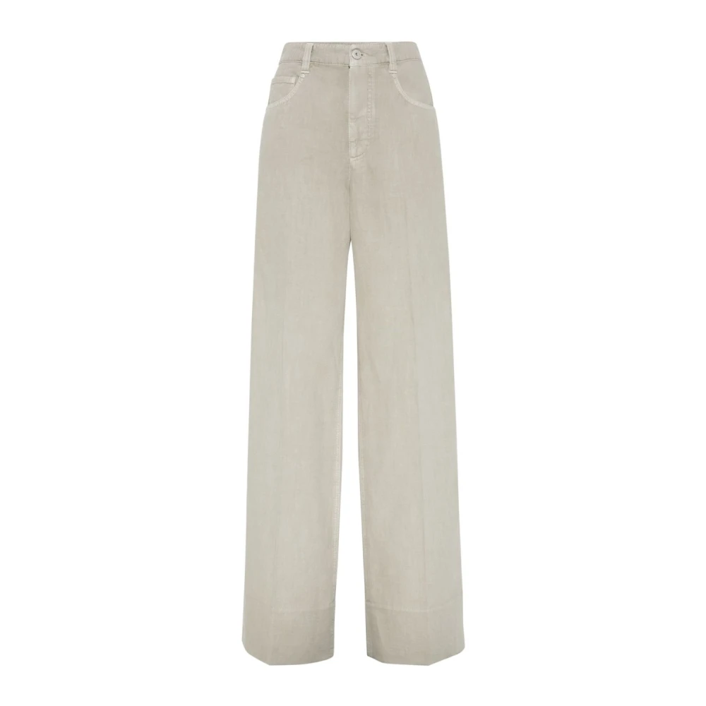 BRUNELLO CUCINELLI Stijlvolle Jeans voor Mannen Green Dames