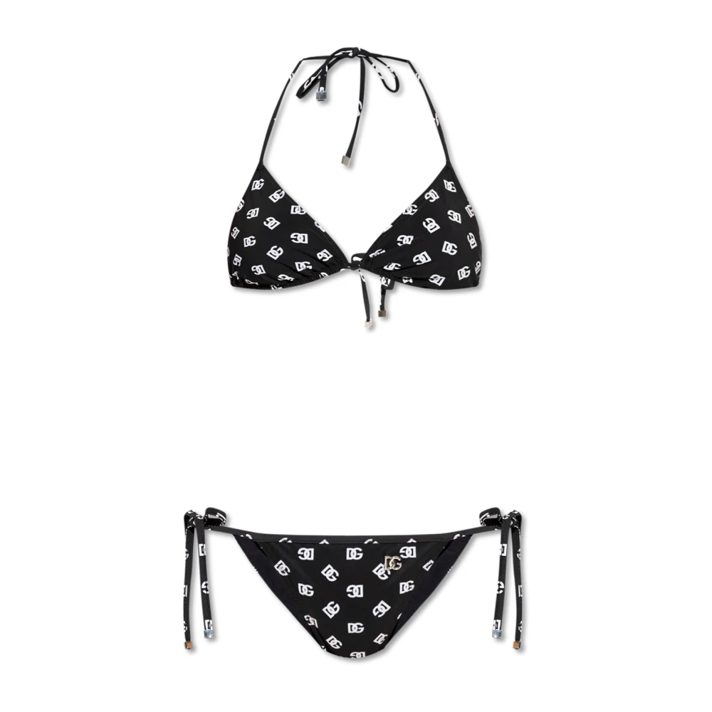 Dolce & Gabbana Tweedelig badpak Black Dames