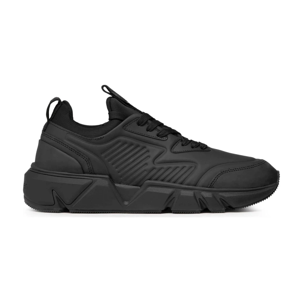Calvin Klein Men's Black Sneakers, 7 Uk, Low Top Lace Up