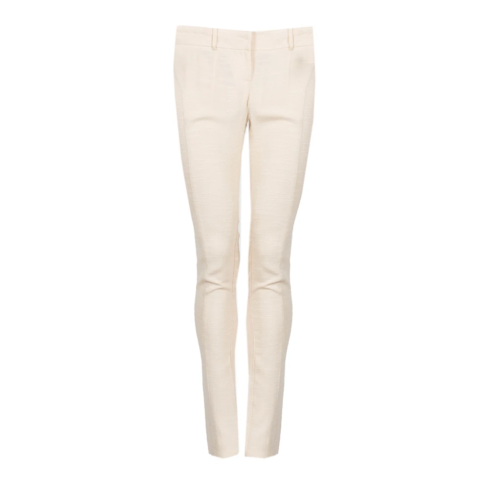 Patrizia Pepe Donna Beige Pantaloni, S, New,