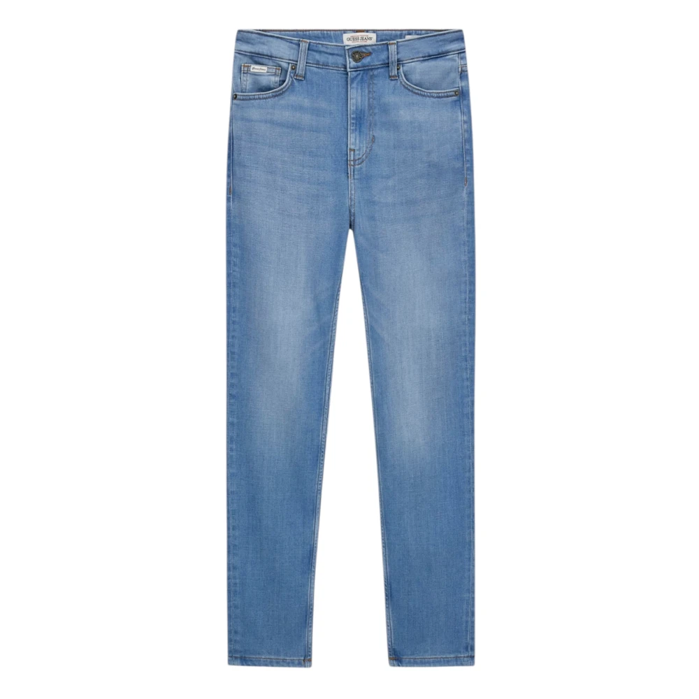 Guess Women's Blue Skinny Fit Jeans, W26, Jeans Cotone Organico