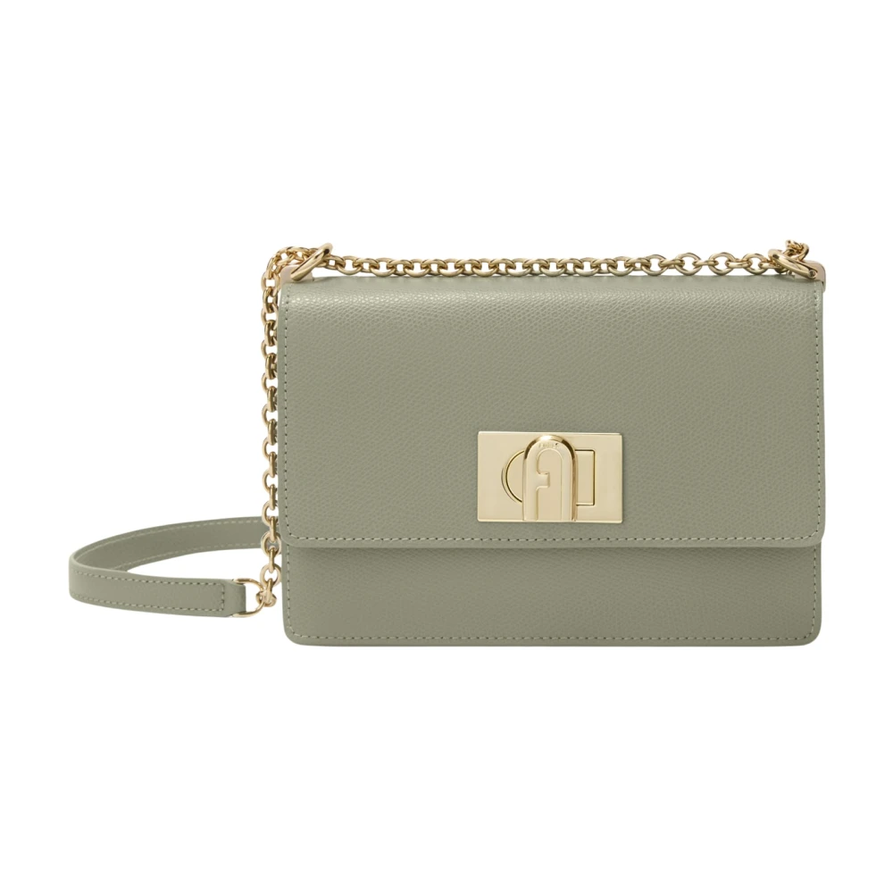 Furla Women's Green 1927 Crossbody Mini - Cross Body Bags - One Size - Bags