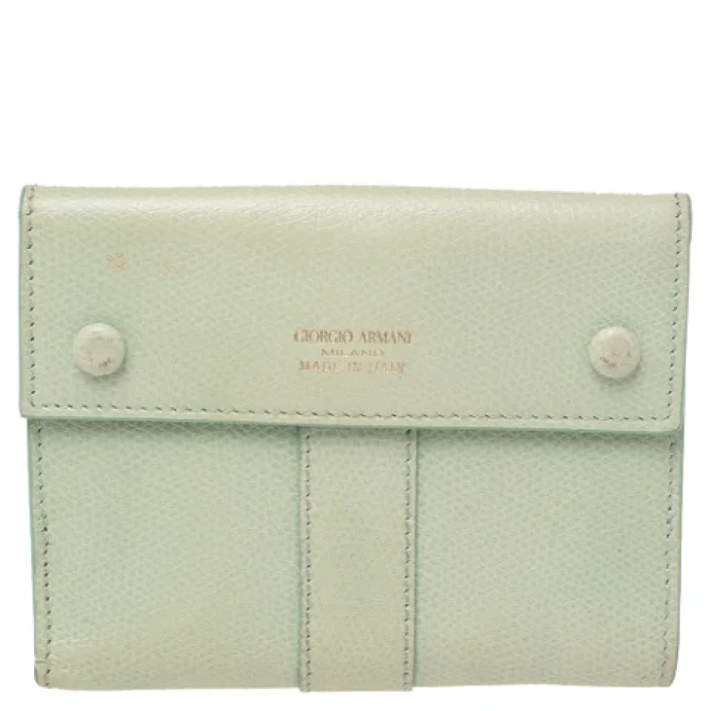 Pre-owned > Pre-owned Accessories > Pre-owned Wallets - - Armani Pre-owned - Modalova