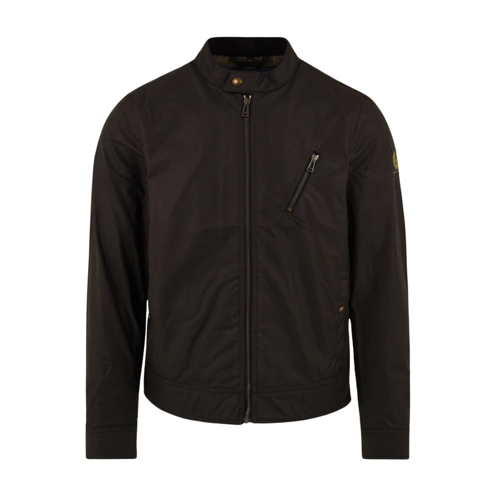 Belstaff , Light Jackets, Male, Black, M, Sideline Jacket