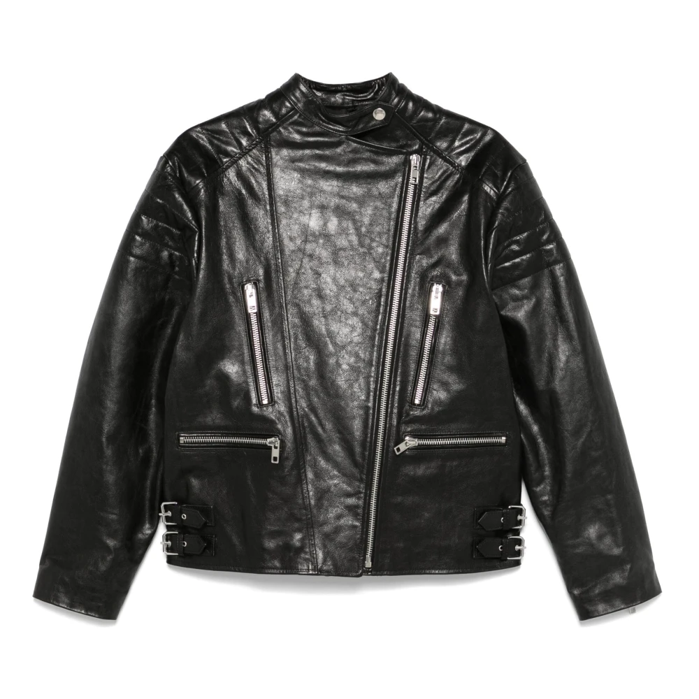 Twinset Zwarte Jas Black Dames