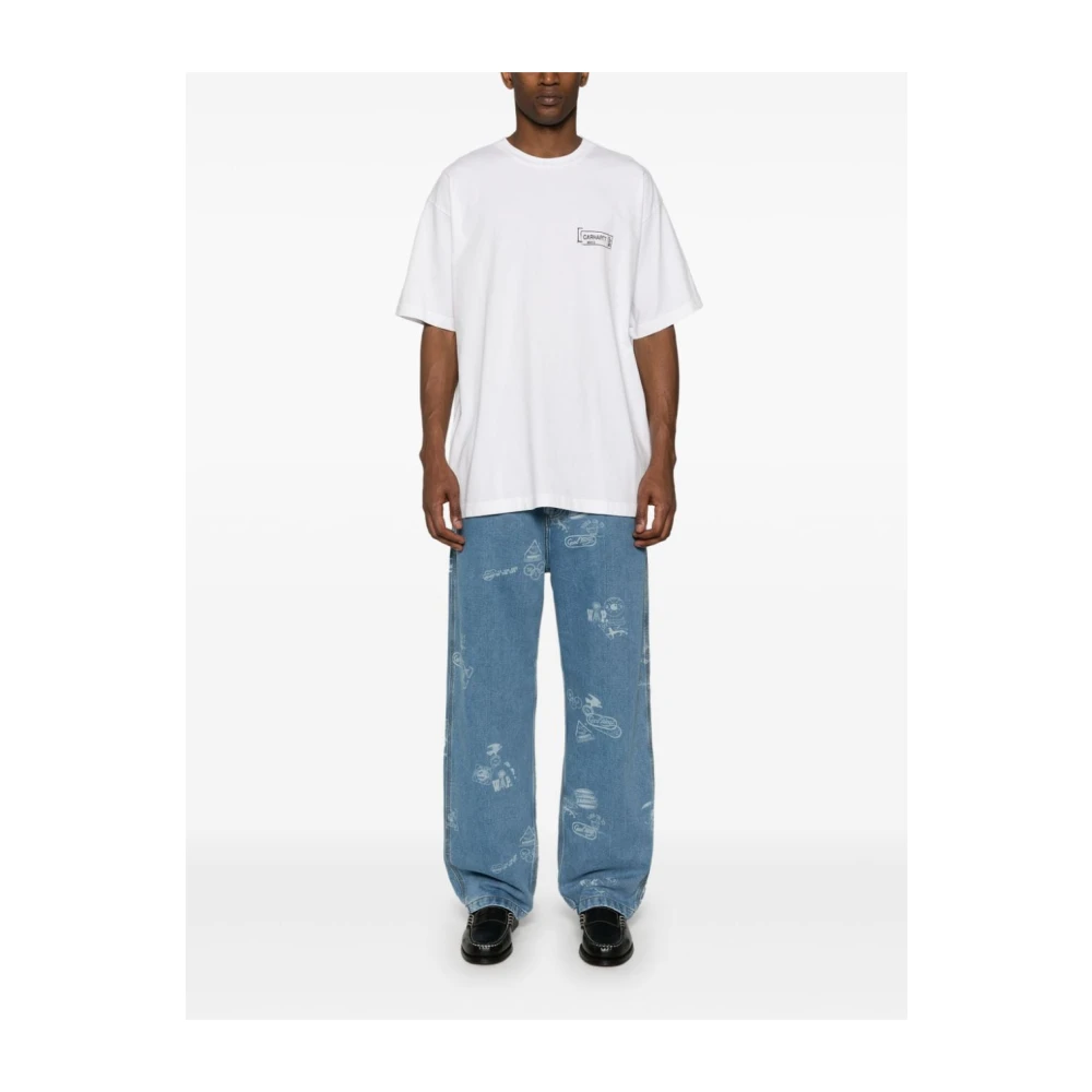Carhartt WIP Stamp Pant Jeans Blue Heren