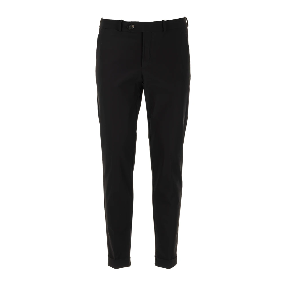 Rrd Herren Schwarz Winter Chino Hose In