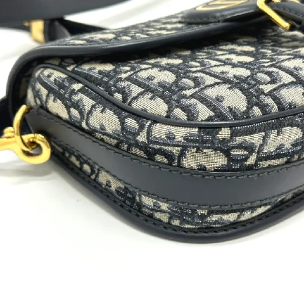 Dior Vintage Pre-owned Leather dior-bags Gray Dames