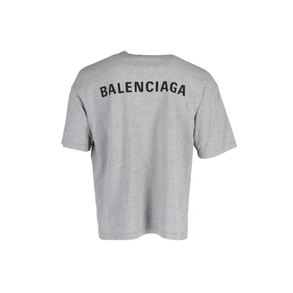 Balenciaga Vintage Pre-owned Cotton tops Gray Heren