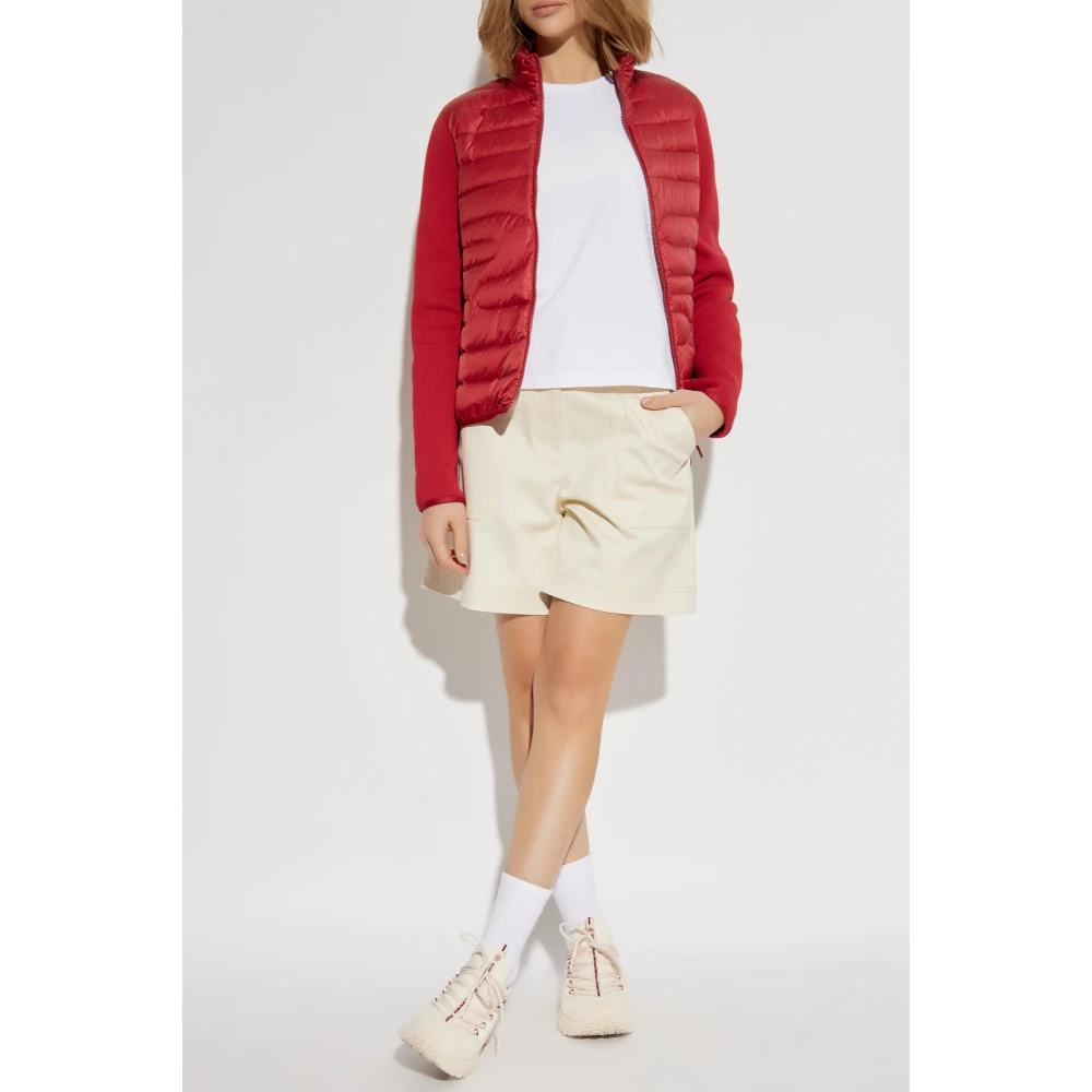 Moncler Vest met donsvoering Red Dames