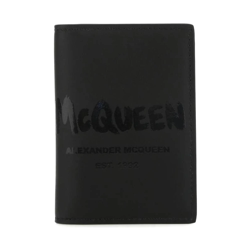 Alexander mcqueen Stijlvolle Kaarthouder Black Heren