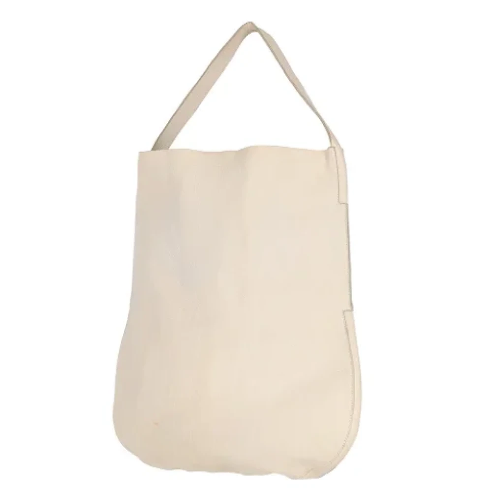 Marni Pre-owned Leather totes Beige Dames
