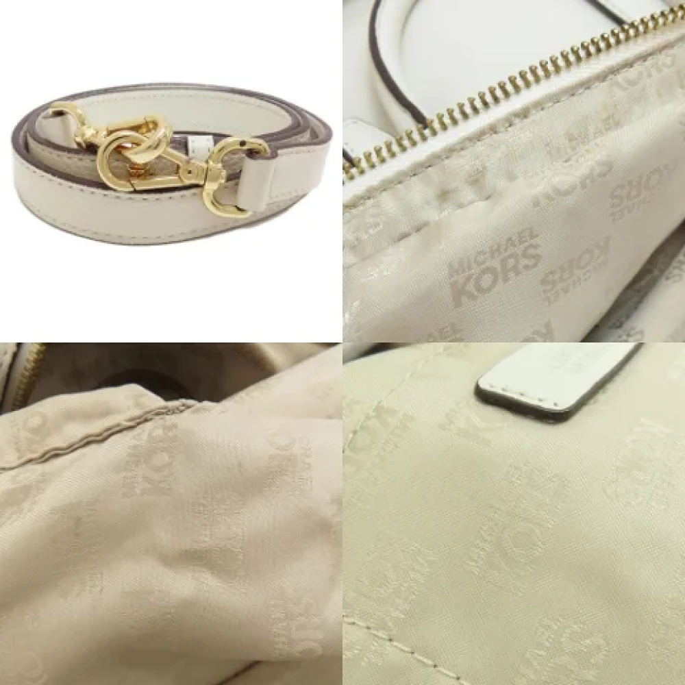 Michael Kors Pre-owned Leather handbags Beige Dames
