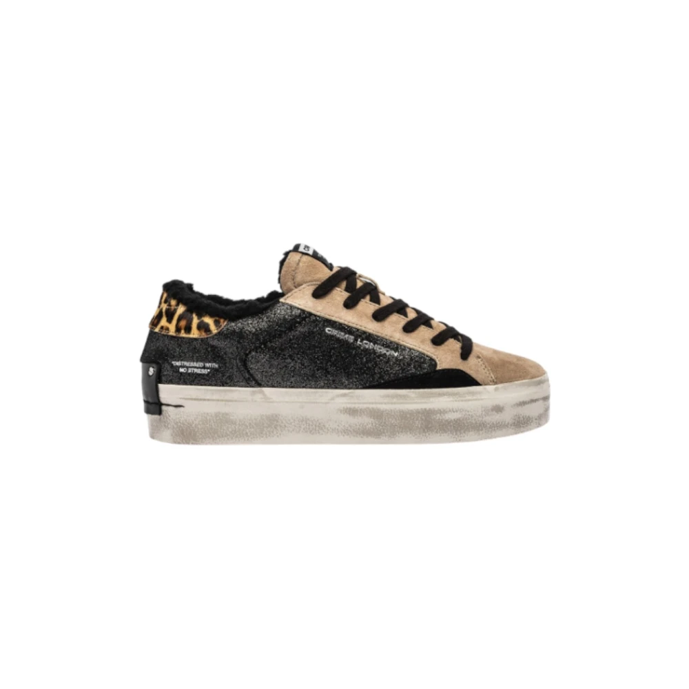 Crime London Sneaker Dames Schoenen Zwart