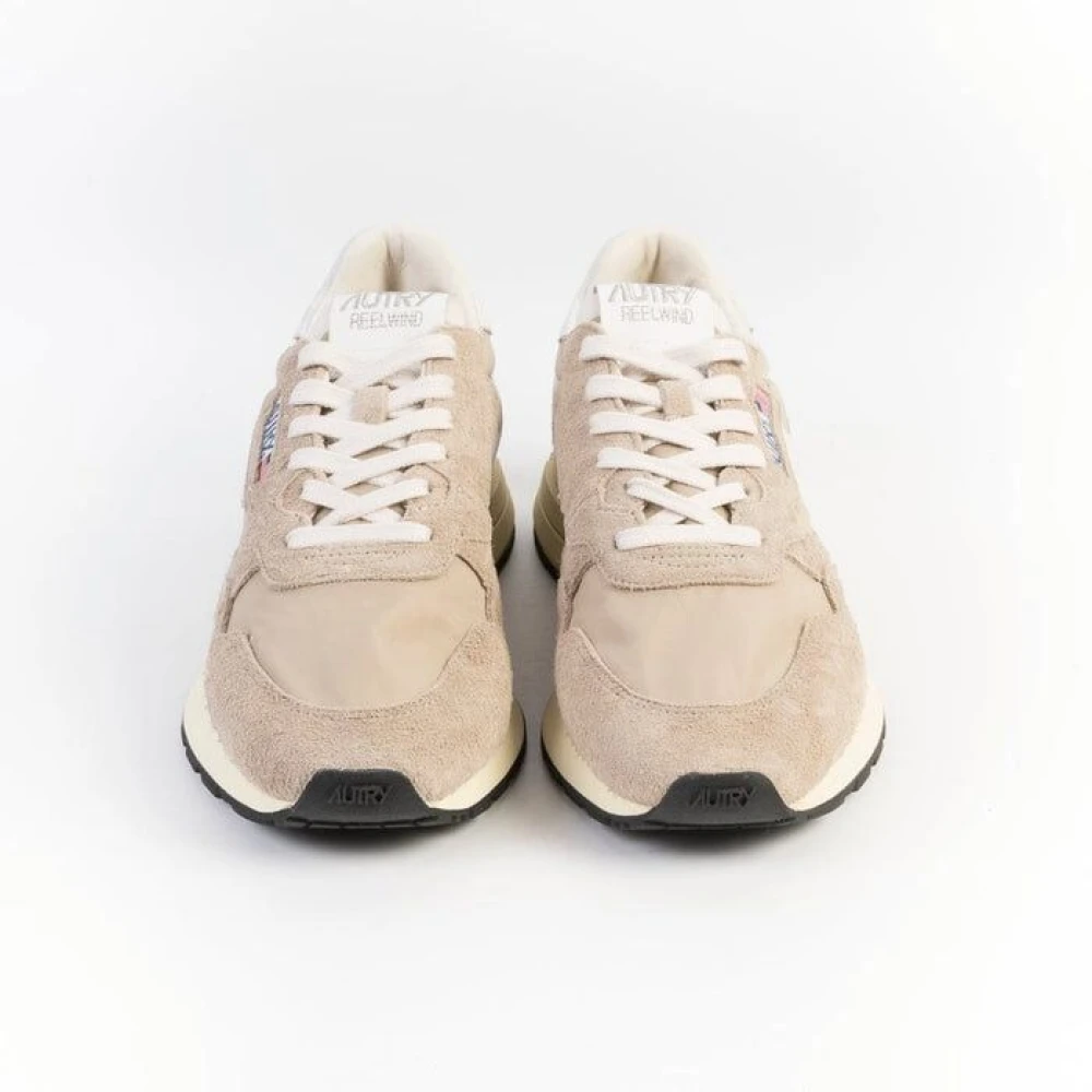 Autry Casual Sneaker Schoenen voor Mannen Beige Heren