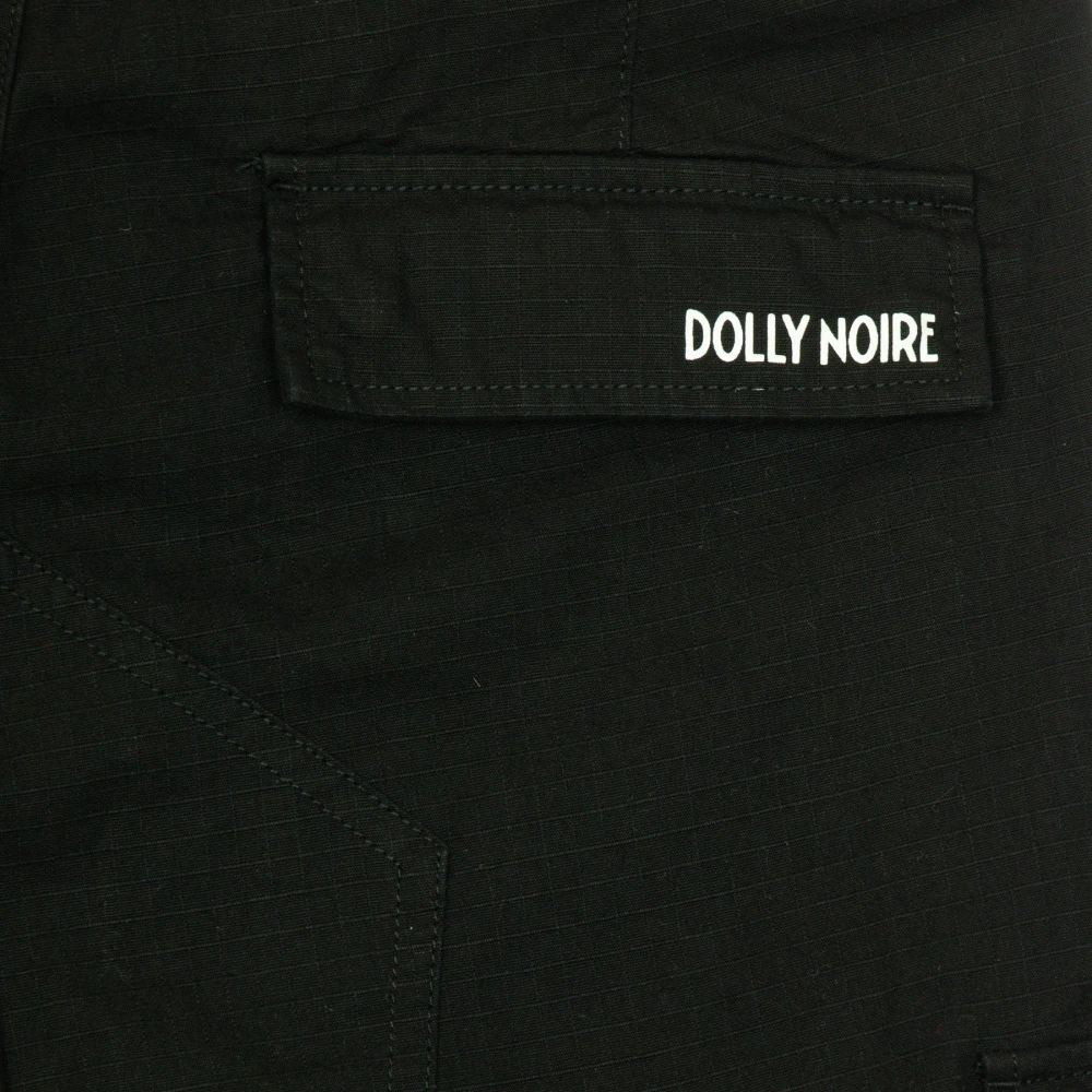 Dolly Noire Zwarte Cargo Broek Ripstop Black Heren
