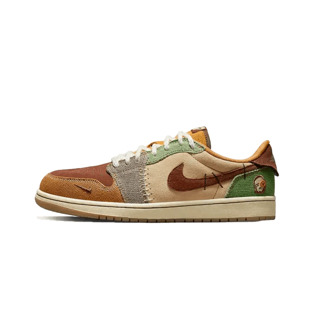 Jordan Men's Multicolor Trainers, 8 Uk, Retro Low Og Zion Williamson Voodoo