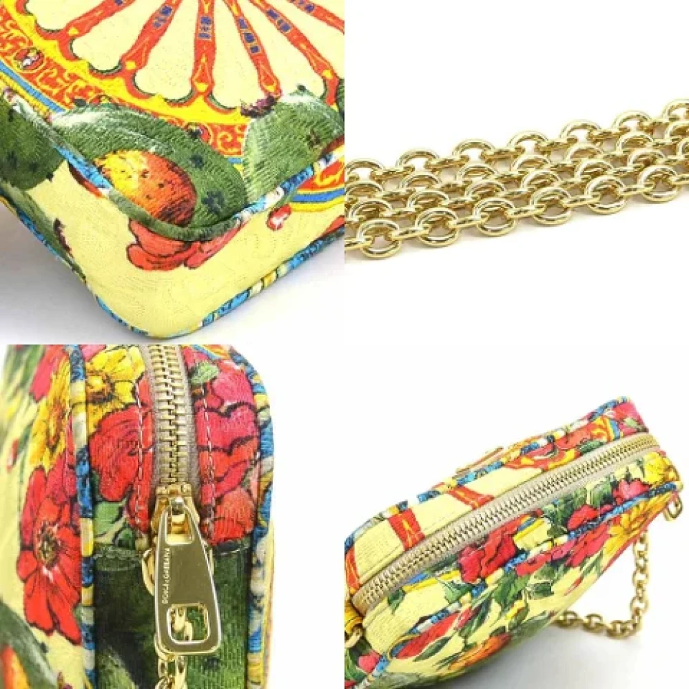 Dolce & Gabbana Pre-owned Canvas shoulder-bags Multicolor Dames