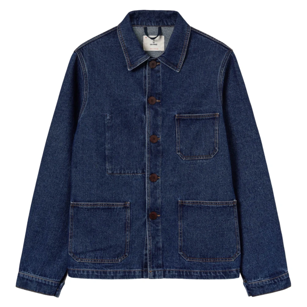 La Paz Baptista Denim Arbetarjacka Blue, Herr