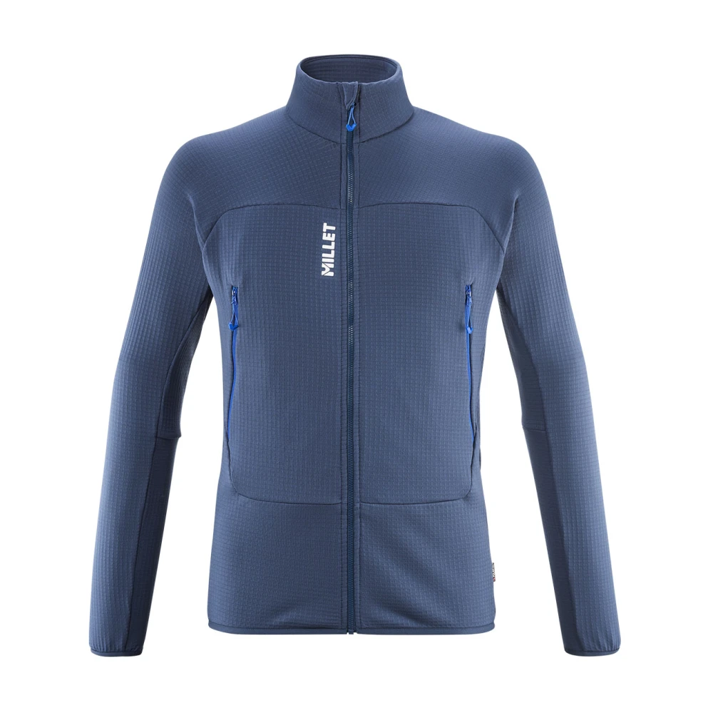 Millet Donker Denim Fusion Grid Jack Blue Heren