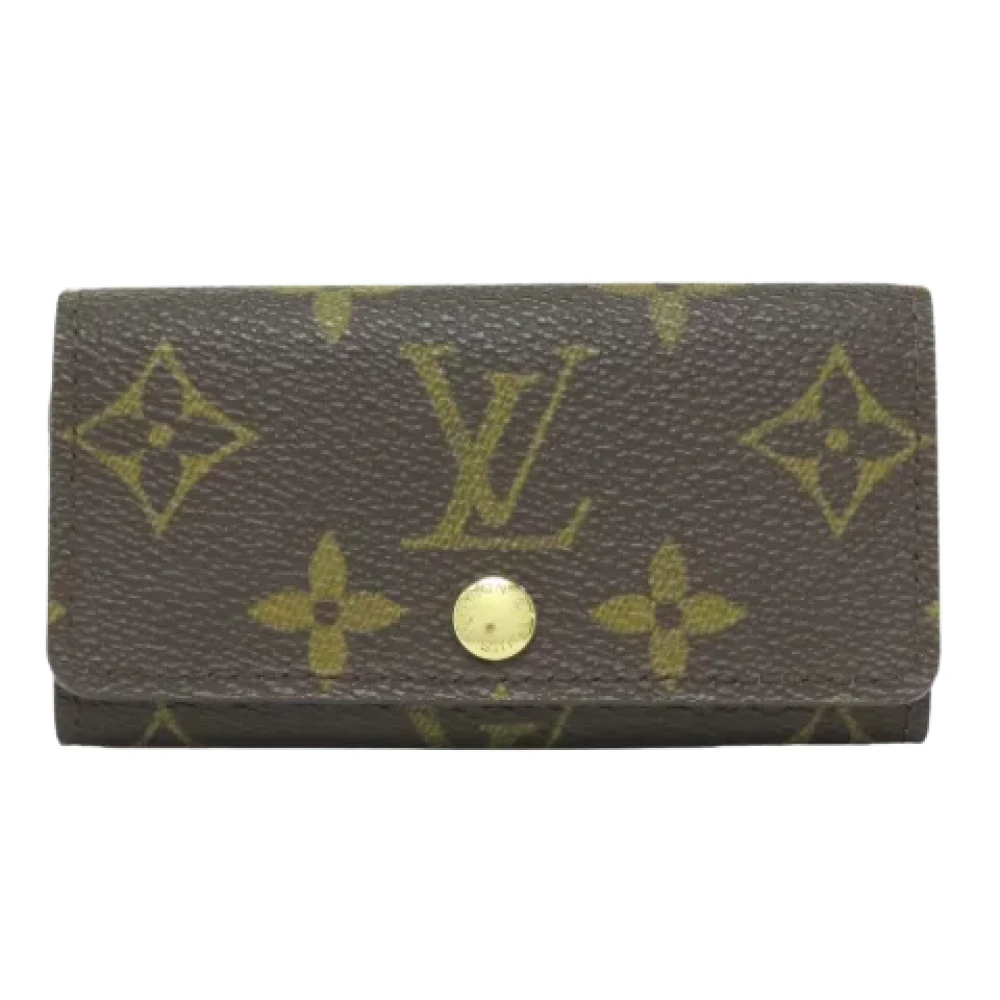 Louis Vuitton Vintage Pre-owned Canvas key-holders Brown Dames