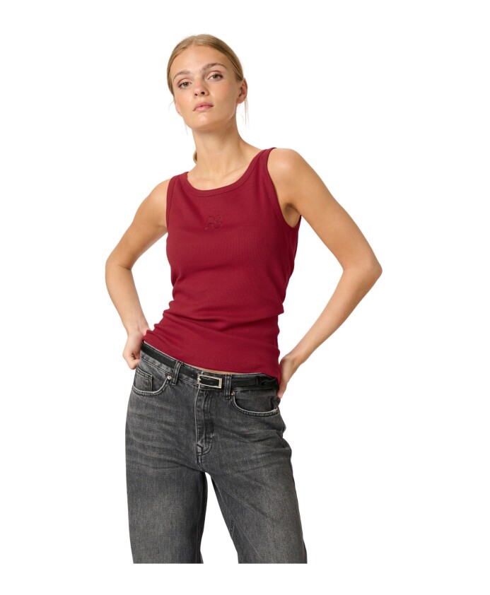 burgundy-red-top
