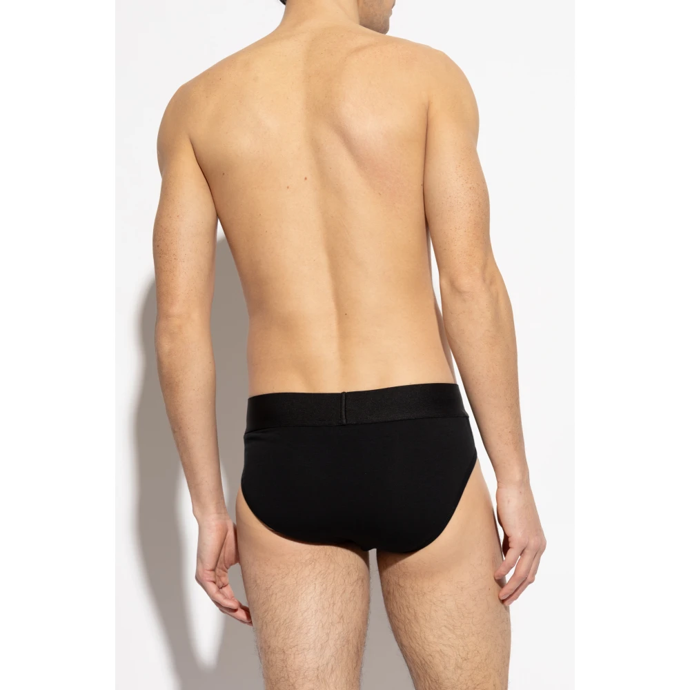 Palm Angels Driepak slips met logo Multicolor Heren