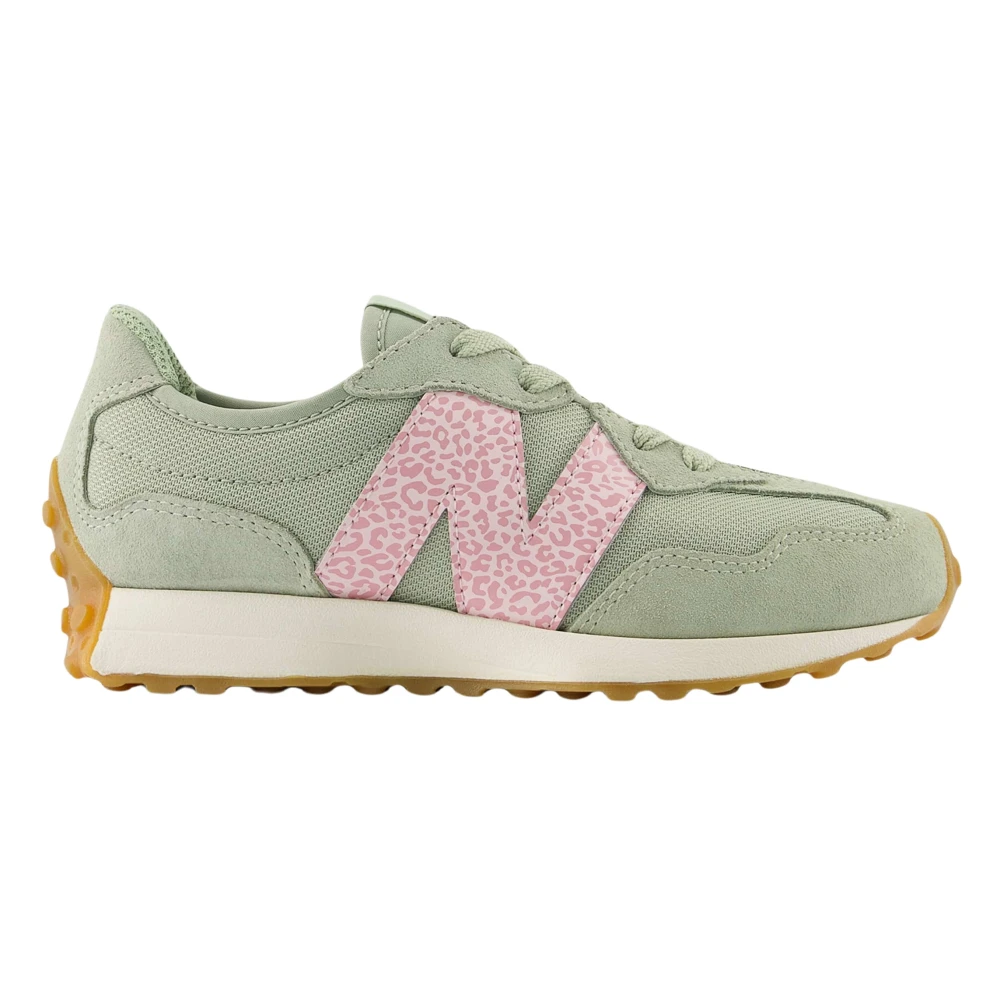 New Balance Girls Green Kids Sneakers, 36 Eu, 327 Trainers