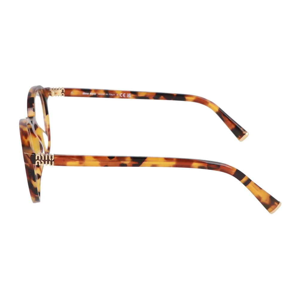 Miu Vintage Ronde Frame Bril Brown Dames