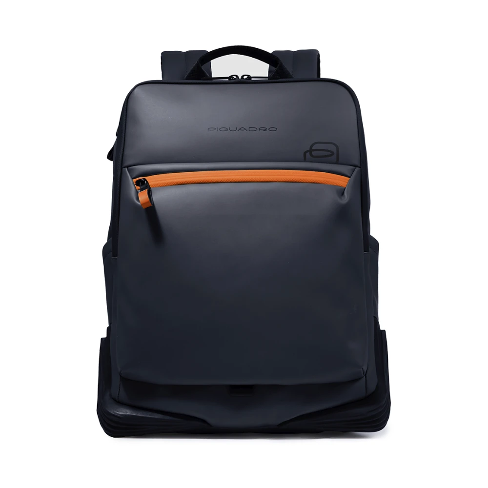 Piquadro Uomo Blu Zaino Resistente All'acqua Porta Pc 15,6