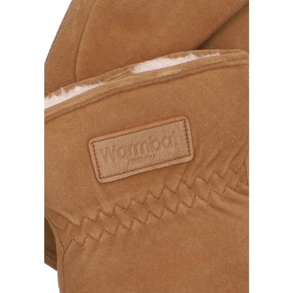 Warmbat Cognac Wanten voor Vrouwen Brown Dames