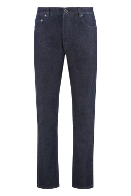 Regular Fit Ull Kashmir Blandning Jeans