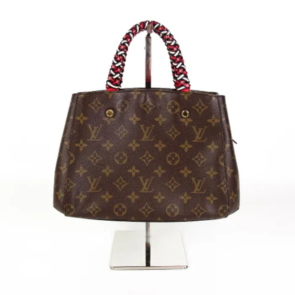 Louis Vuitton Vintage Pre-owned Canvas louis-vuitton-bags Brown Dames