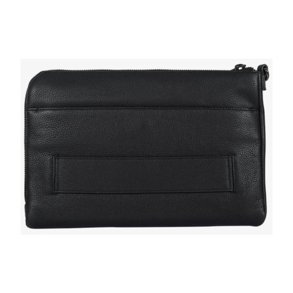 John Richmond Mannen Pouch Tas Black Heren