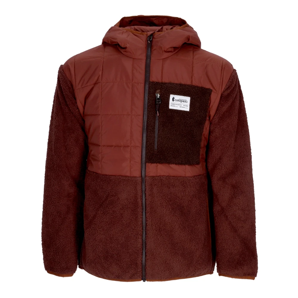Cotopaxi Hybride Hoodiejas Roestig Kastanje Brown Heren