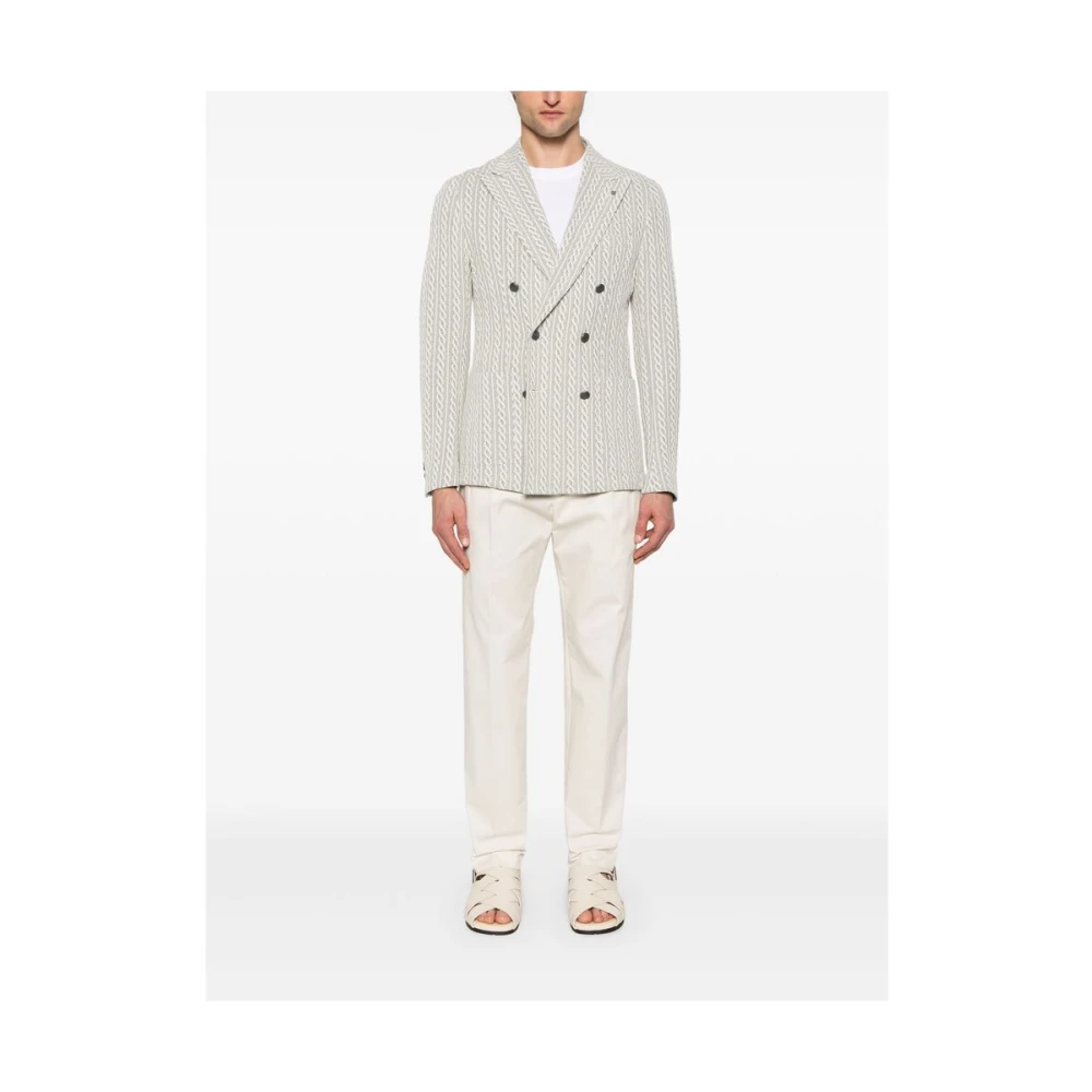 Tagliatore Jas White Heren