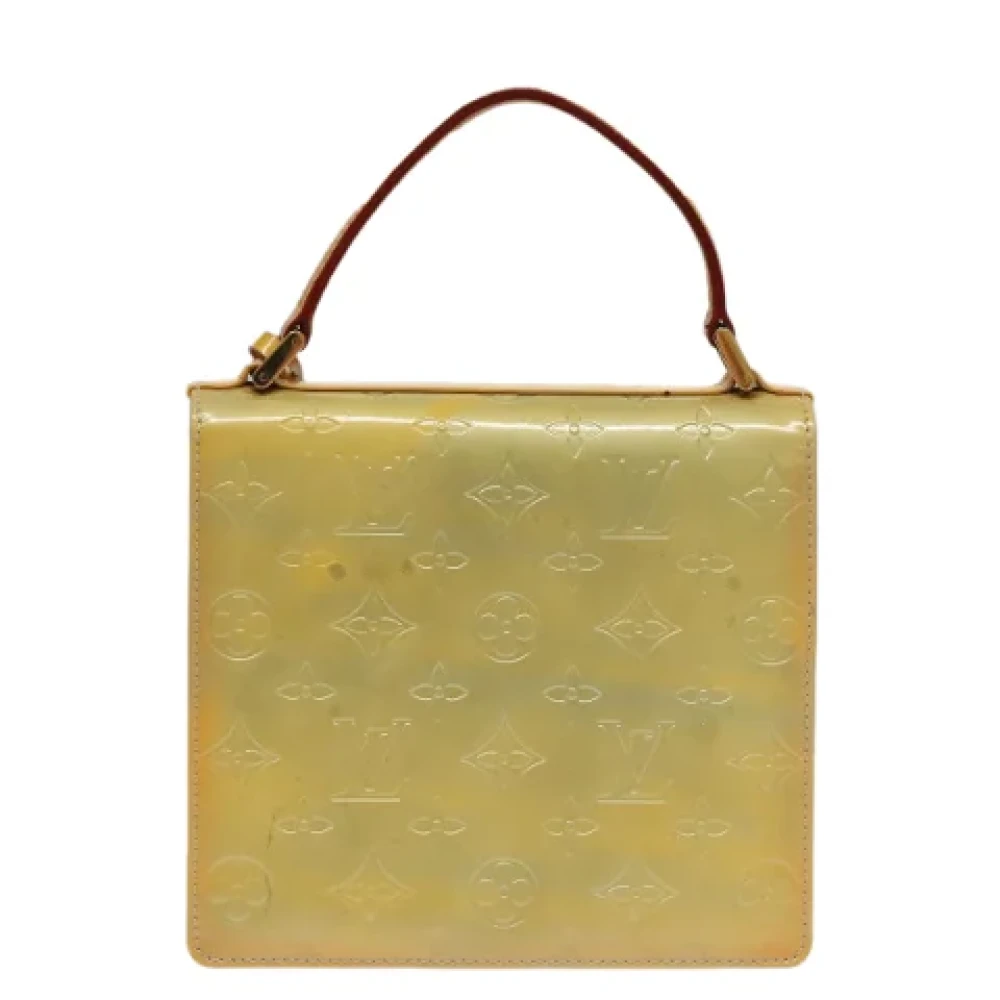 Louis Vuitton Vintage Pre-owned Leather handbags Green Dames