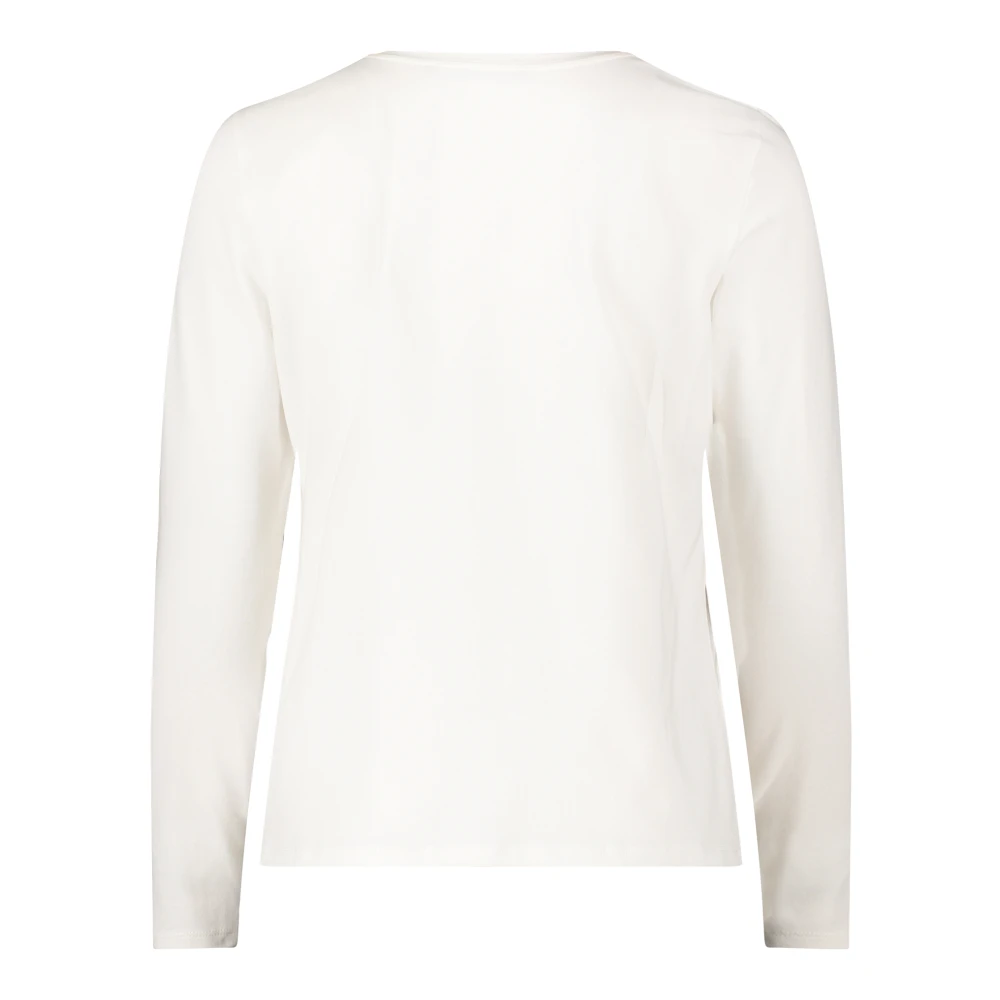Betty Barclay Geborduurd Glitter Shirt White Dames